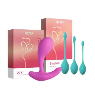 Balíček zdravia Honey Play Box - Oly 2 pink + Bluebell