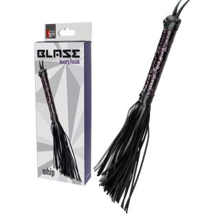 Blaze Luxury Fetish Whip erotický bičík Purple