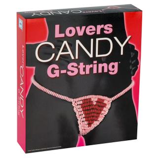 Candy G-String - cukríkové nohavičky so srdiečkom