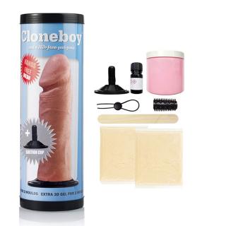 Cloneboy Dildo + Suction Cup sada na odliatok penisu pink