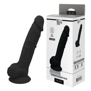 Dream Toys Premium Silicone Dildo 17,7 cm Black