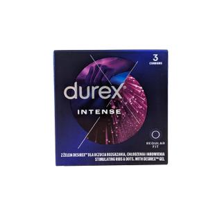 Durex Intense Orgasmic krabička SK distribúcia 3 ks