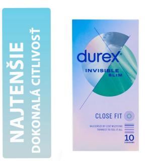 Durex Invisible Close Fit krabička 10 ks