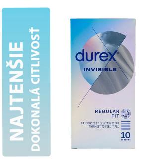 Durex Invisible Superthin (Extra Sensitive) krabička  10 ks