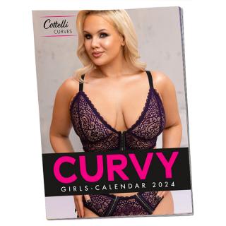 Erotický kalendár Curvy Girls 2024