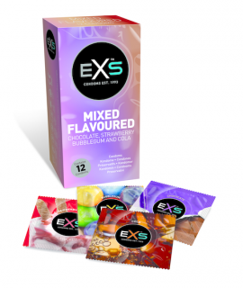 EXS Mixed Flavoured krabička EÚ distribúcia 12 ks