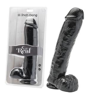 Get Real 11 Inch veľké dildo s prísavkou