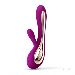 LELO Soraya 2 luxusný vibrátor + Powerbanka LELO zadarmo Deep Rose