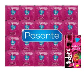 Pasante Adore Ribbed 1000 ks