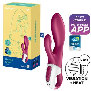 Satisfyer Heated Affair Warming Rabbit Vibrator