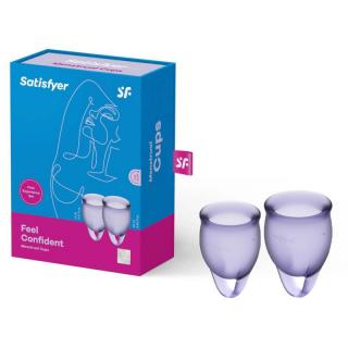 Satisfyer menštruačný kalíšok Feel Confident set 2ks lilac