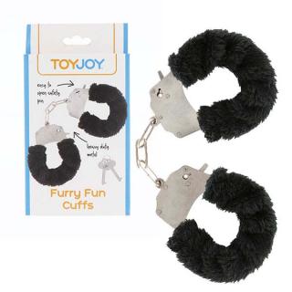 ToyJoy Furry Fun Cuffs plyšové erotické putá