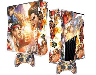 Xbox 360 slim polep Street Fighter