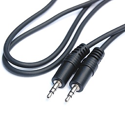 Audio kabel 3,5mm samec na 3,5mm samec délka 5m