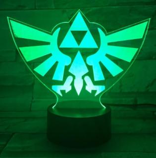 Led lampička Zelda 7 barev