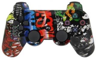 Ovladač PS3 Bluetooth Grafitty