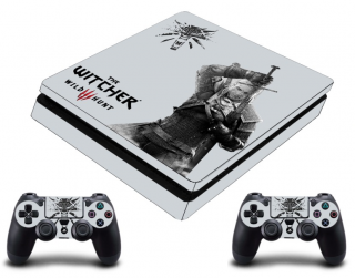 PS4 Slim polep Witcher