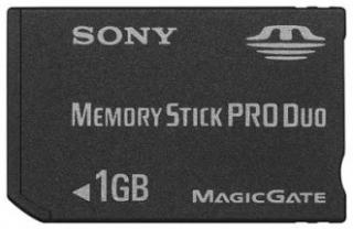 Sony Memory Stick PRO DUO 1GB Mark2