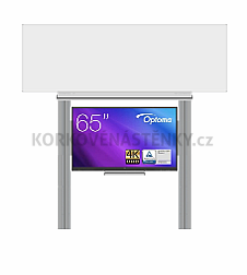 Interaktívna zostava s LCD panelmi (65&quot;) s prednou krycou tabuľou pre popis fixkou na pylóne (300x100) - LCD PYL290 300-65OPT3651-MAN