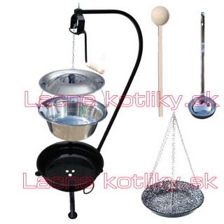 Kotlíkový gulášový a grilovací set Garden party II 20 L (1,2 mm) (Kotlíkový gulášový a grilovací set Garden party II 20 L (1,2 mm))