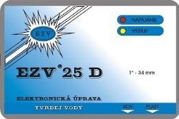 EZV 25 D 1  Zmäkčovač vody elektromagnetický, elektronický