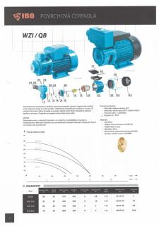 IBO Samonasávacie čerpadlo WZI 750 s príslušenstvom 38459
