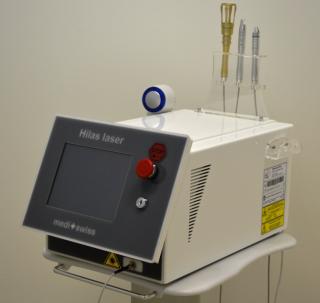 Mediswiss HilasE 5V1 980nm laser (Odstranění žilek, omlazení, fyzioterapie, mikóza)