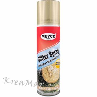 Glitter Spray 100ml - zlatý (Glitter spray 100ml - zlatý)