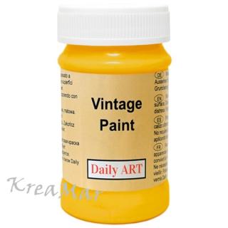Vintage farba - horčicová (100ml) (Vintage farba - horčicová  100ml)