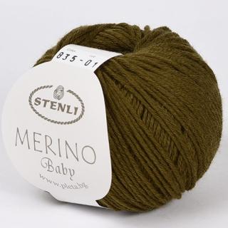 MERINO BABY (olivová)