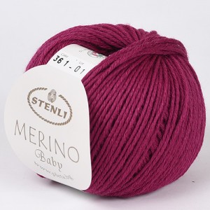 MERINO BABY (tmavá magenta)