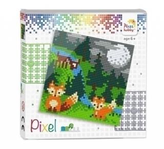 PIXELHOBBY SET - Líšky (líšky)