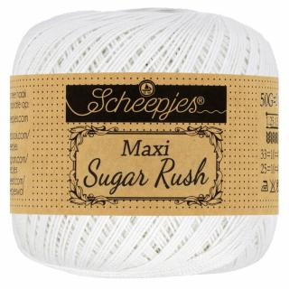 Scheepjes Maxi Sugar Rush 106 (snehová biela)