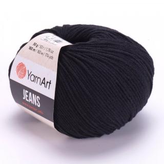 YarnArt Jeans 53 (čierna)