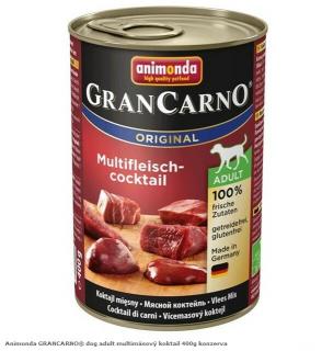 Konzerva Animonda GRANCARNO® dog adult, multimäsový koktail 800g