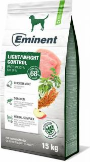 Krmivo EMINENT DOG LIGHT WEIGHT CONTROL 23/9, pre dospelé psy všetkých plemien, 15+2kg