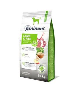 Krmivo EMINENT DOG PUPPY LAMB & RICE 29/16, pre šteňatá a matky všetkých plemien, 15kg