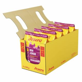 Krmivo JOSERA MINI JUNIOR 29/18, pre rastúce psy a pre dospelé mini plemená, 4.5kg