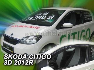 Deflektory ŠKODA CITIGO 3dv od 2012