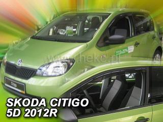 Deflektory ŠKODA CITIGO 5dv od 2012