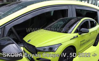 Deflektory ŠKODA ENYAQ COUPE iV od 2022- (+ zadné deflektory)