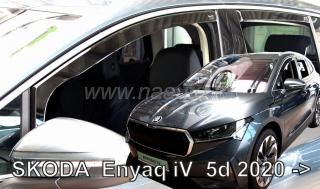 Deflektory ŠKODA ENYAQ iV od 2020-  (+ zadné deflektory)