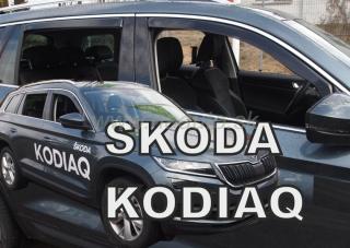 Deflektory ŠKODA KODIAQ od 2016 + zadné deflektory