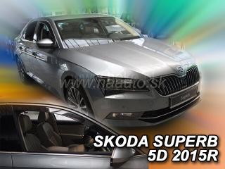 Deflektory ŠKODA SUPERB III od 2015