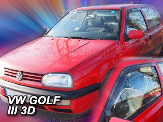 Deflektory VW GOLF III od 10/1991 do 1997