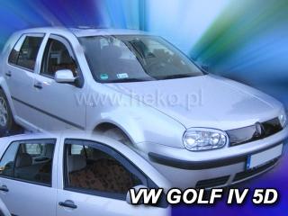 Deflektory VW GOLF IV htb / combi od 1997 do 2004 + zadné deflektory