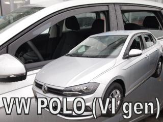 Deflektory VW POLO VI od 2017 + zadné deflektory