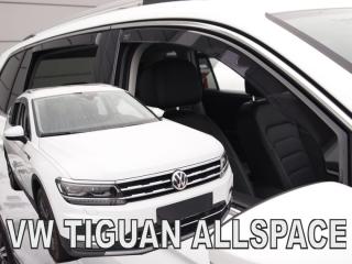 Deflektory VW TIGUAN II ALLSPACE od 2017 + zadné deflektory