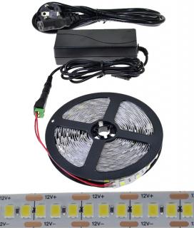 Ledstar kompletná sada, LED pásik 15m SMD 2835 60LEDm 6Wm  adaptér 120W