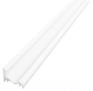 Lišta Corner Biela pre LED pásik, s krytom Biela číra
